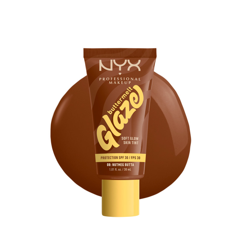 Fond de teint éclat lumineux Buttermelt Glaze - 08 Nutmeg Butta Fond de teint éclat lumineux Buttermelt Glaze - 08 Nutmeg Butta
