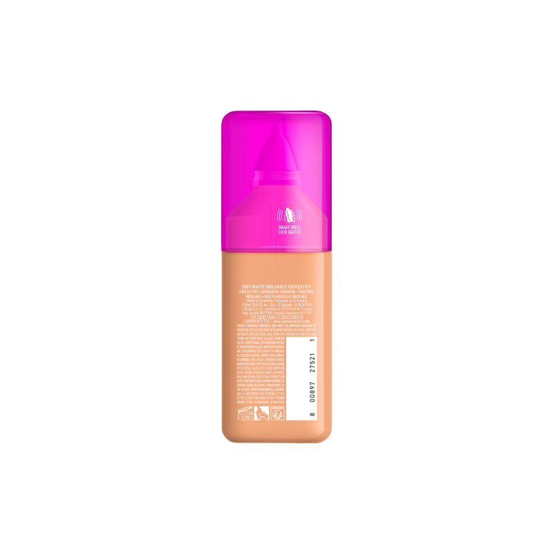 Fond de teint mat naturel couvrance modulable Make'em Wonder - 09 Light Nude
