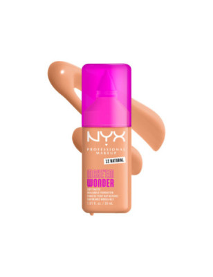 Fond de teint mat naturel couvrance modulable Make'em Wonder - 12 Natural