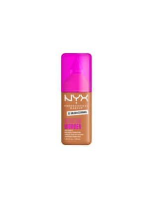 Fond de teint mat naturel couvrance modulable Make'em Wonder - 23 Golden Caramel