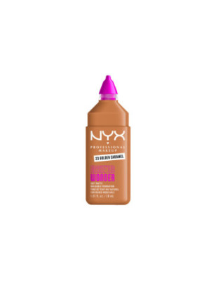 Fond de teint mat naturel couvrance modulable Make'em Wonder - 23 Golden Caramel