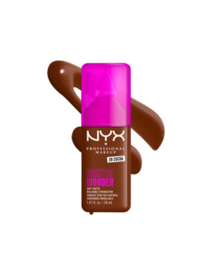 Fond de teint mat naturel couvrance modulable Make'em Wonder - 39 Cocoa