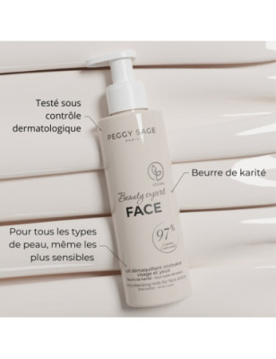 Lait démaquillant visage et yeux – douceur, hydratation, confort