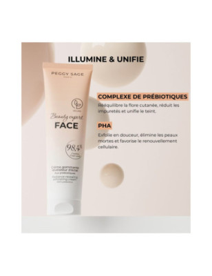 Crème gommante révélateur d'éclat - aux prébiotiques Beauty Expert FACE