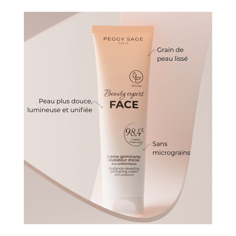 Crème gommante révélateur d'éclat - aux prébiotiques Beauty Expert FACE Crème gommante révélateur d'éclat - aux prébiotiques Beauty Expert FACE