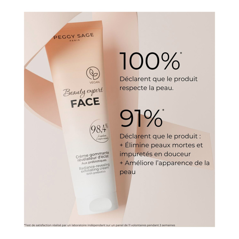 Crème gommante révélateur d'éclat - aux prébiotiques Beauty Expert FACE Crème gommante révélateur d'éclat - aux prébiotiques Beauty Expert FACE