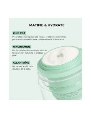 Fluide matifiant hydratant visage - Zinc PCA et Niacinamide Beauty Expert Face