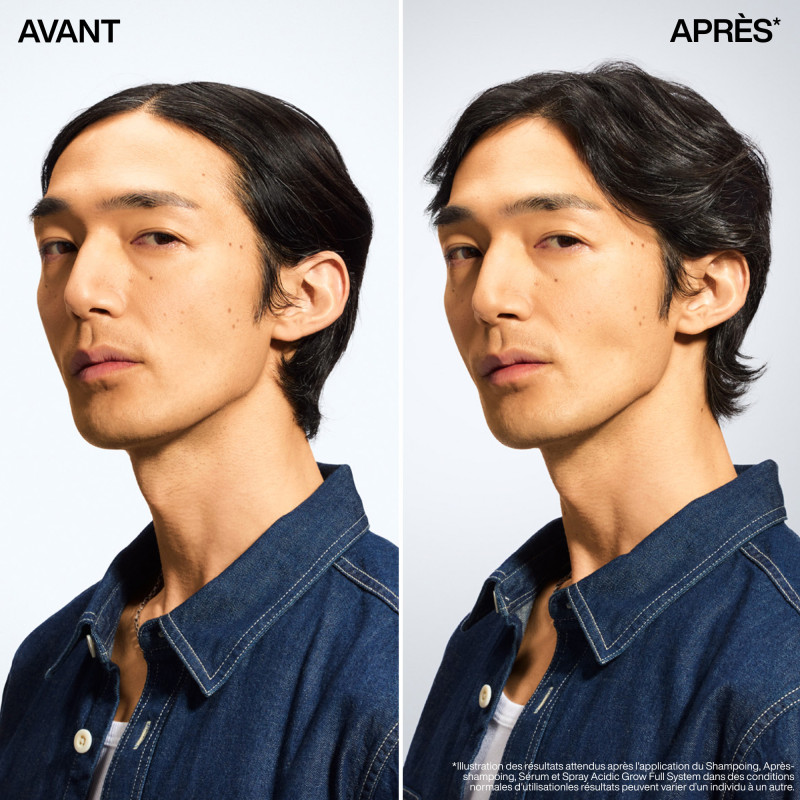 Après-shampoing densité Acidic Grow Full System – nutrition, volume, douceur