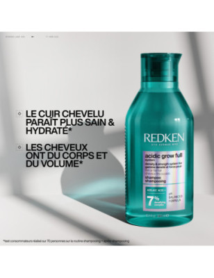 Shampoing densité Acidic Grow Full System – volume, cuir chevelu sain