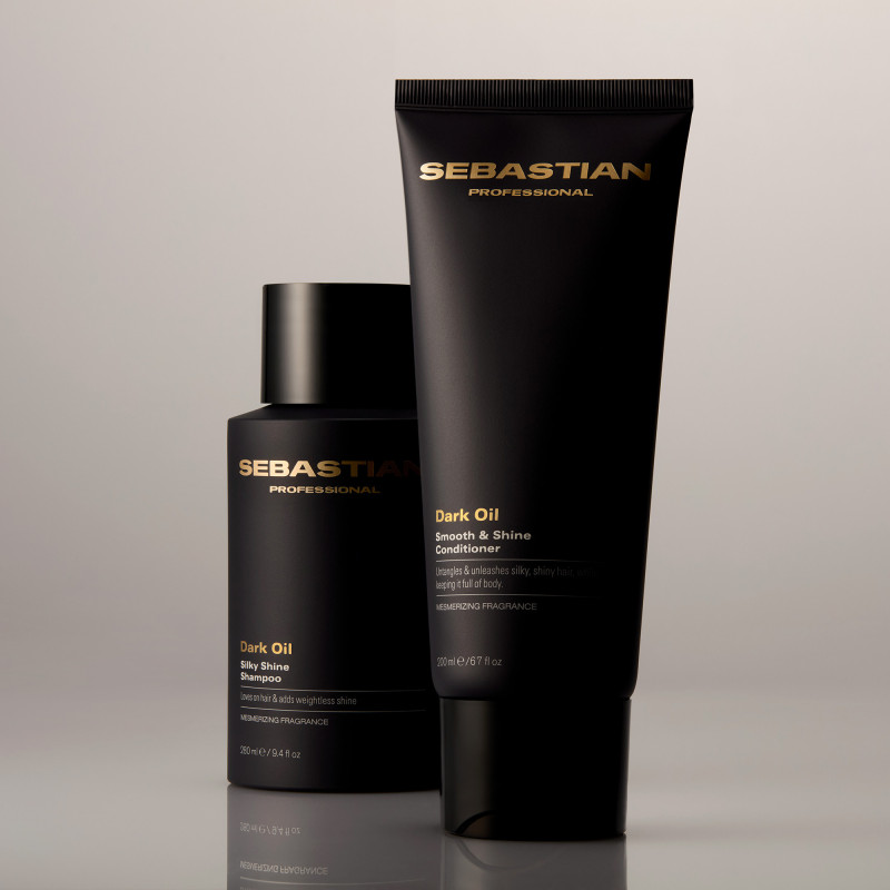 Après-shampoing lissant et brillant Dark Oil - discipline et légèreté Après-shampoing lissant et brillant Dark Oil - discipline et légèreté