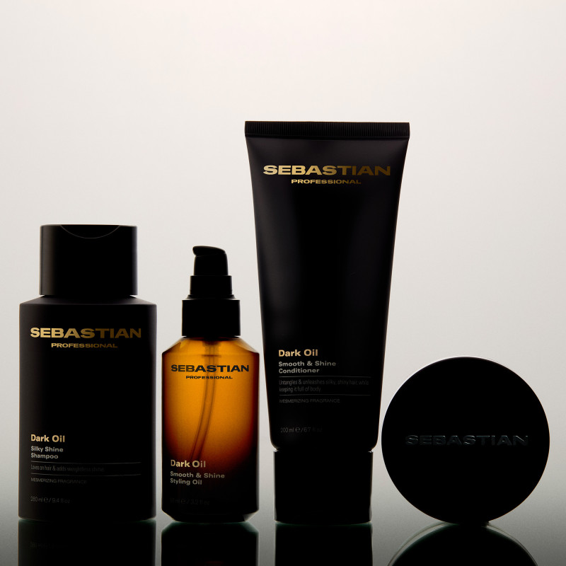 Shampoing brillance soyeuse Dark Oil - lissage et légèreté