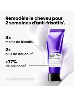 Soin transformatif lissant Keratin Alpha Sleek 200ml Soin transformatif lissant Keratin Alpha Sleek 200ml