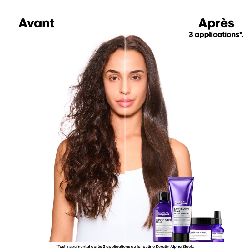 Soin transformatif lissant Keratin Alpha Sleek 200ml Soin transformatif lissant Keratin Alpha Sleek 200ml