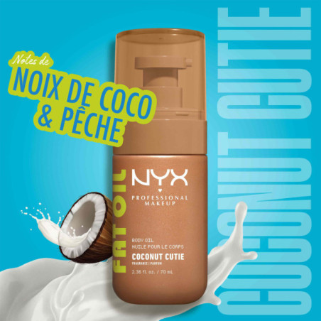 Huile pour le corps Fat Oil Body Coconut Cutie 70ML