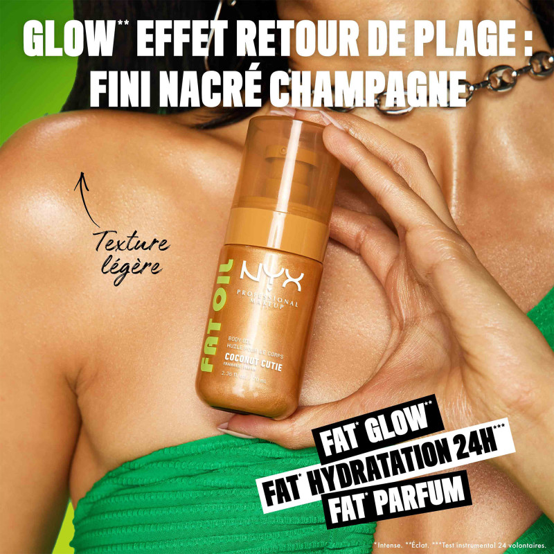 Huile pour le corps Fat Oil Body Coconut Cutie 70ML Huile pour le corps Fat Oil Body Coconut Cutie 70ML