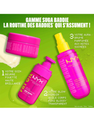 Brume parfumée Fat Oil Body Suga Baddie - Corps et cheveux 80ML Brume parfumée Fat Oil Body Suga Baddie - Corps et cheveux 80ML