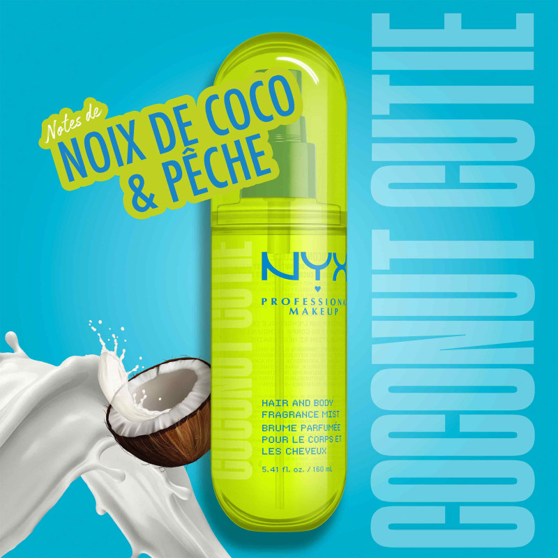 Brume parfumée Fat Oil Body Coconut Cutie - Corps et cheveux 80ML Brume parfumée Fat Oil Body Coconut Cutie - Corps et cheveux 80ML