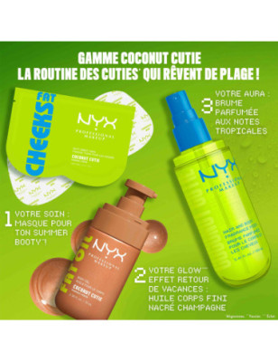 Brume parfumée Fat Oil Body Coconut Cutie - Corps et cheveux 80ML Brume parfumée Fat Oil Body Coconut Cutie - Corps et cheveux 80ML
