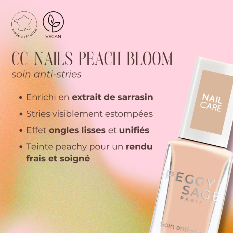 Soin anti-stries NAIL CARE CC Nails – lissage, protection, éclat naturel