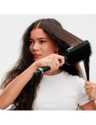 Brosse lissante chauffante ghd Glide+ Max – lissage rapide, ultra-lisse