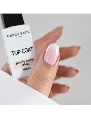 Top Coat pearly milky pink – protection, lumière, look raffiné Top Coat pearly milky pink – protection, lumière, look raffiné