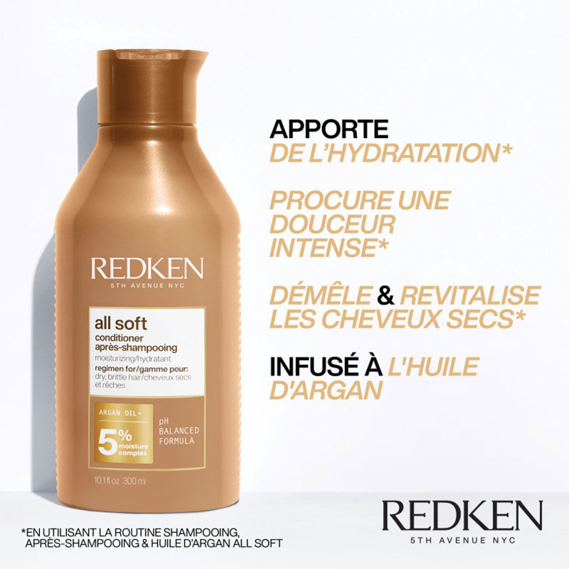 Apres-shampoing hydratant All Soft NEW Apres-shampoing hydratant All Soft NEW