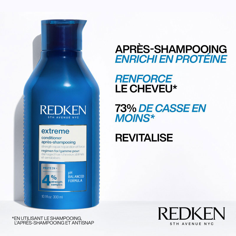 Apres-shampoing fortifiant Extreme NEW Apres-shampoing fortifiant Extreme NEW