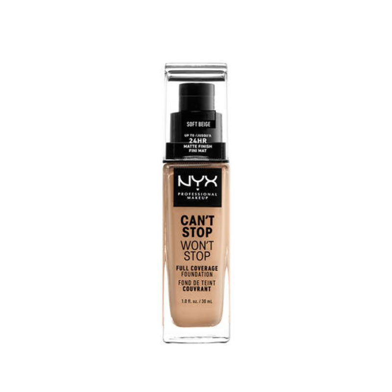 Fond de teint liquide Can't stop won't stop Soft beige Fond de teint liquide Can't stop won't stop Soft beige