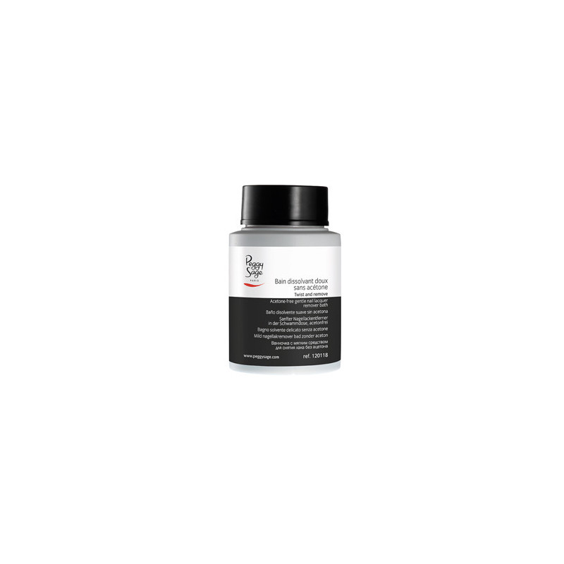 Bain dissolvant doux sans acétone Bain dissolvant doux sans acétone