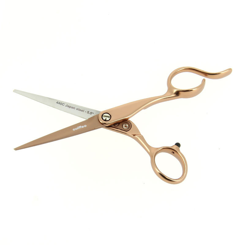 Ciseaux de coupe acier inox japonais - T5,5 Rose Gold Ciseaux de coupe acier inox japonais - T5,5 Rose Gold