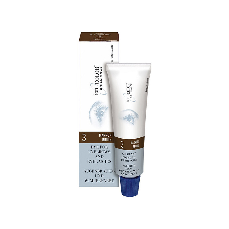 Colorant pour sourcils et cils n°3 Marron naturel Colorant pour sourcils et cils n°3 Marron naturel