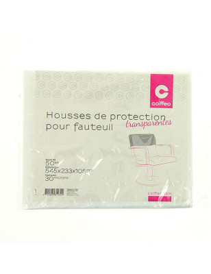 Housses transparentes de protection pour fauteuil 30 microns x50