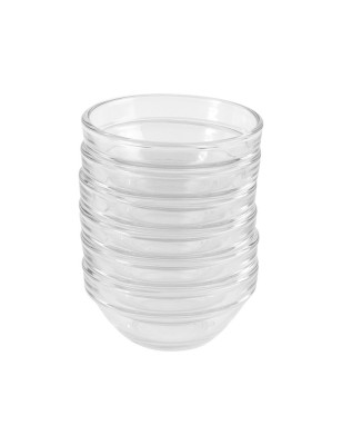 Lot de 6 coupelles en Pyrex 6cm