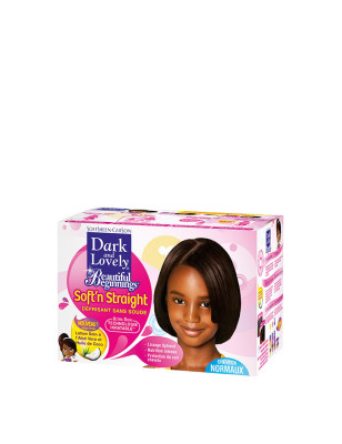 Kit défrisage enfant cheveux normaux-épais Dark & Lovely
