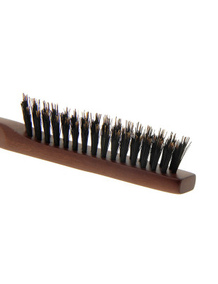 Brosse à crêper en bois - 3 rangées Brosse à crêper en bois - 3 rangées