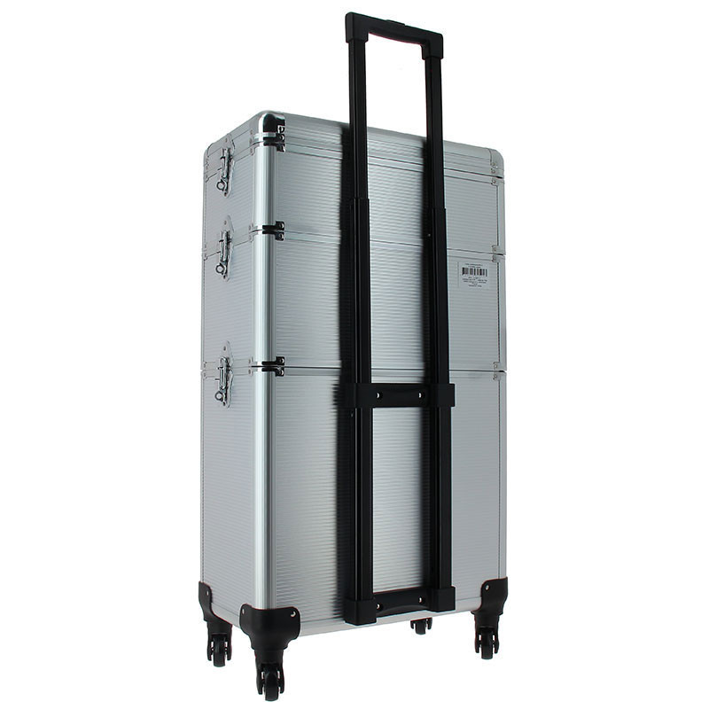 Valise professionnelle à roulettes Argent Valise professionnelle à roulettes Argent