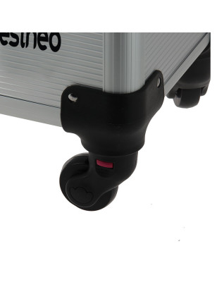 Valise professionnelle à roulettes Argent Valise professionnelle à roulettes Argent