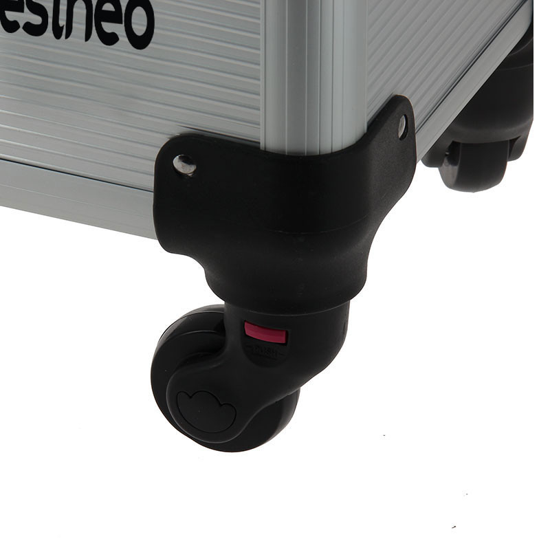 Valise professionnelle à roulettes Argent Valise professionnelle à roulettes Argent