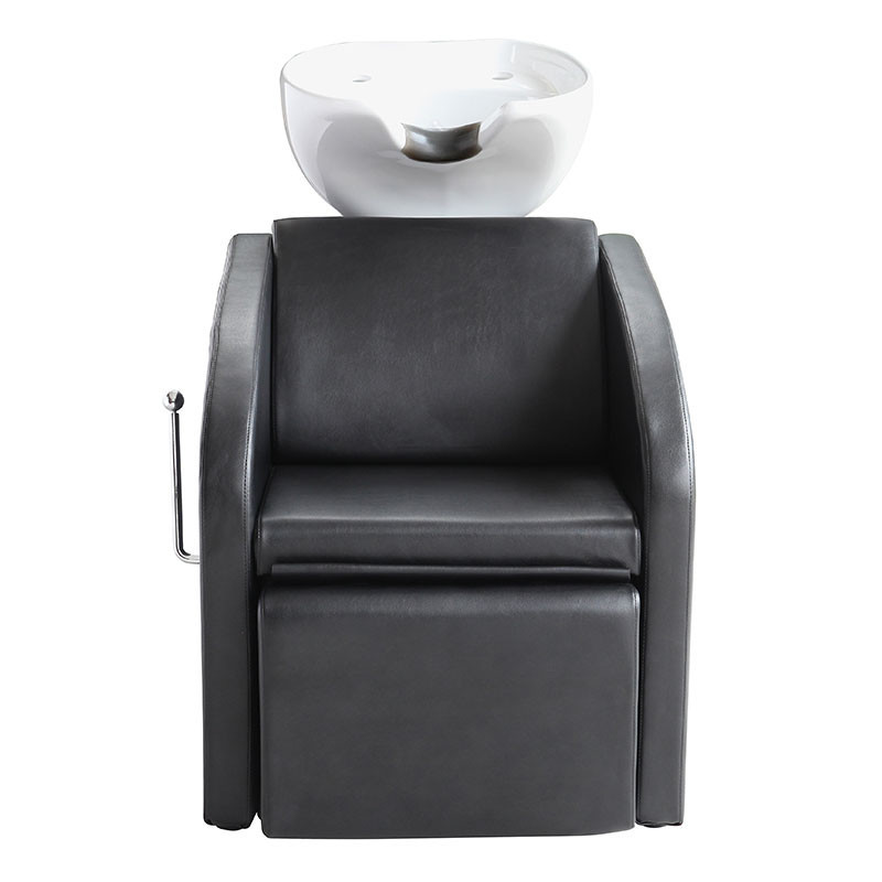 Bac de lavage accoudoirs concaves avec repose jambes ajustable 53x65x74 cm Bac de lavage accoudoirs concaves avec repose jambes ajustable 53x65x74 cm