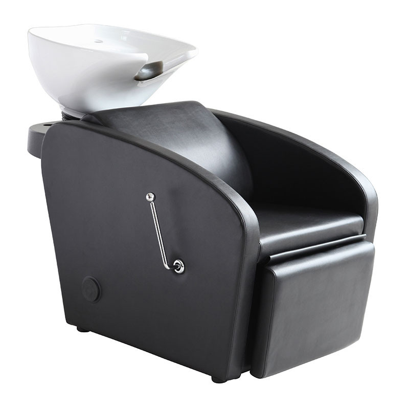 Bac de lavage accoudoirs concaves avec repose jambes ajustable 53x65x74 cm Bac de lavage accoudoirs concaves avec repose jambes ajustable 53x65x74 cm