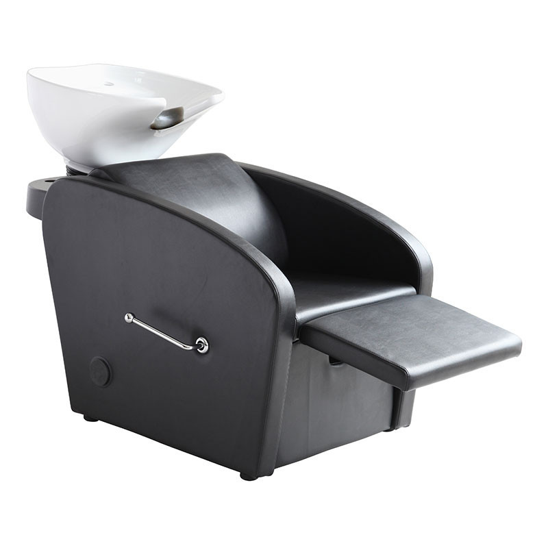 Bac de lavage accoudoirs concaves avec repose jambes ajustable 53x65x74 cm Bac de lavage accoudoirs concaves avec repose jambes ajustable 53x65x74 cm