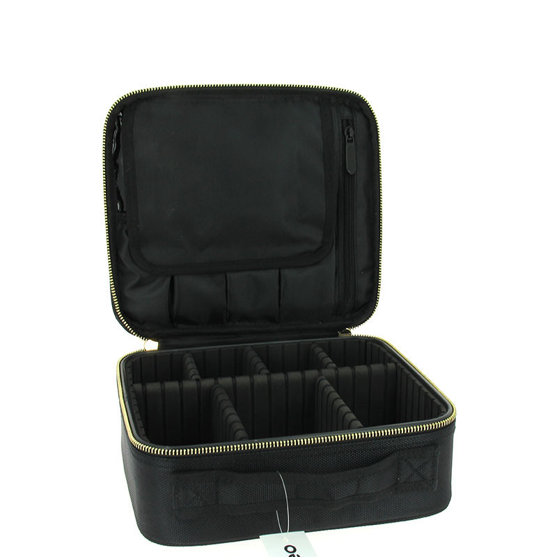 Vanity avec compartiments Noir Vanity avec compartiments Noir