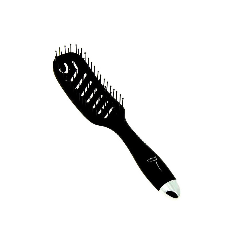 Brosse démêlante Paddle vent Noir mat