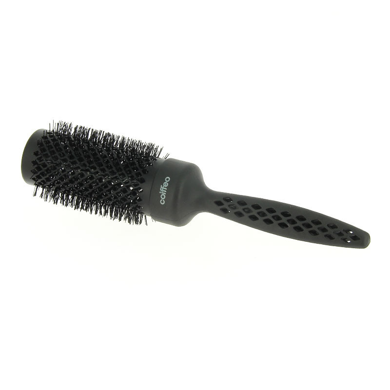 Brosse ronde Carbone argan 43mm Brosse ronde Carbone argan 43mm