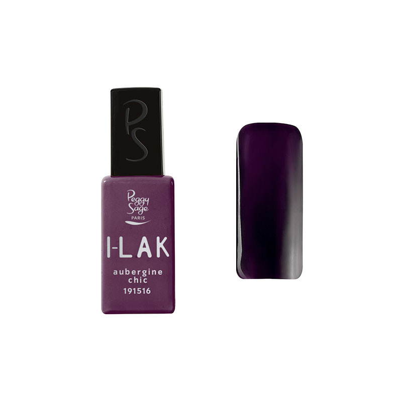 Vernis semi-permanent I-LAK - Aubergine chic Vernis semi-permanent I-LAK - Aubergine chic