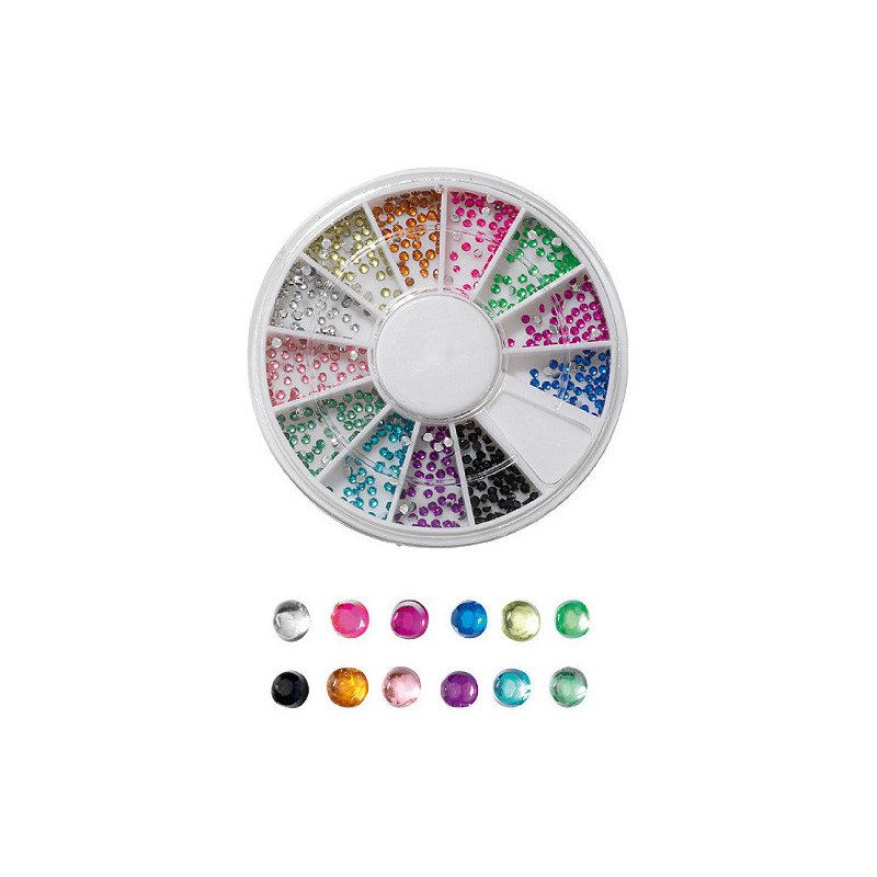 Carrousel de 600 strass pour ongles jewels peggy sage Carrousel de 600 strass pour ongles jewels peggy sage