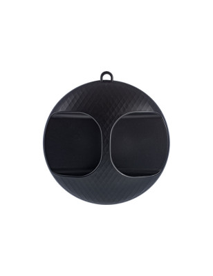 Miroir rond Diamond Noir Miroir rond Diamond Noir