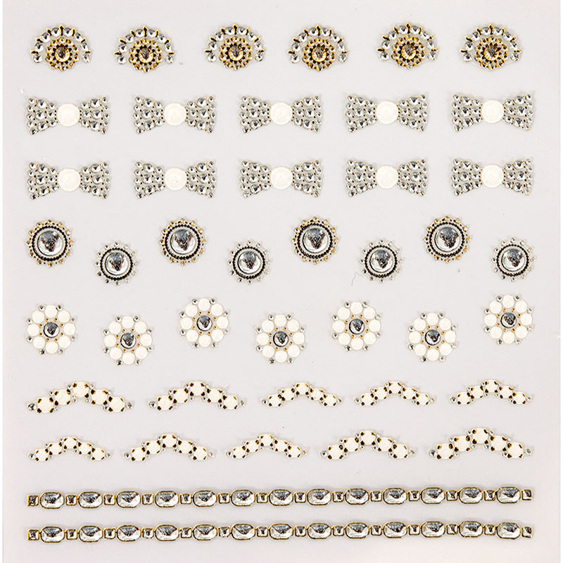 Décors adhésifs pour ongles Strass - Jewel Décors adhésifs pour ongles Strass - Jewel