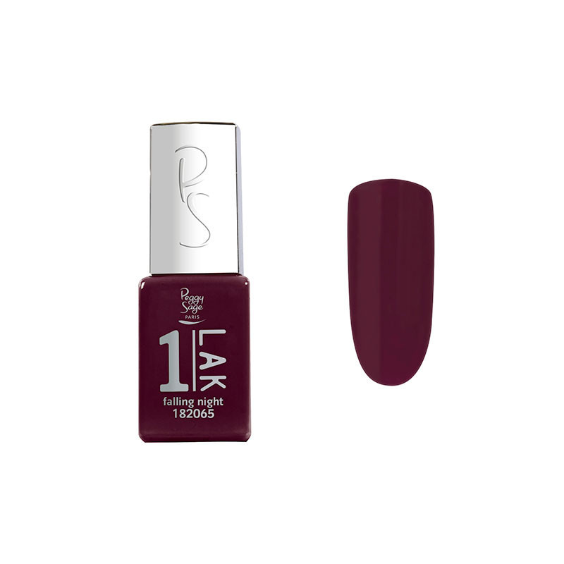 Mini vernis semi-permanent 1-LAK - Falling night Mini vernis semi-permanent 1-LAK - Falling night