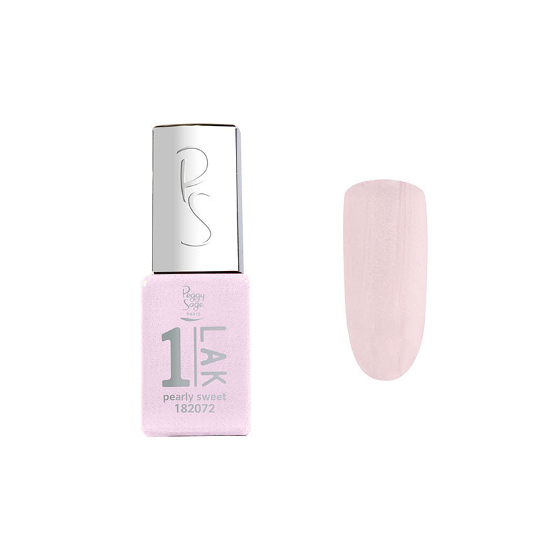 Mini vernis semi-permanent 1-LAK - Pearly sweet Mini vernis semi-permanent 1-LAK - Pearly sweet